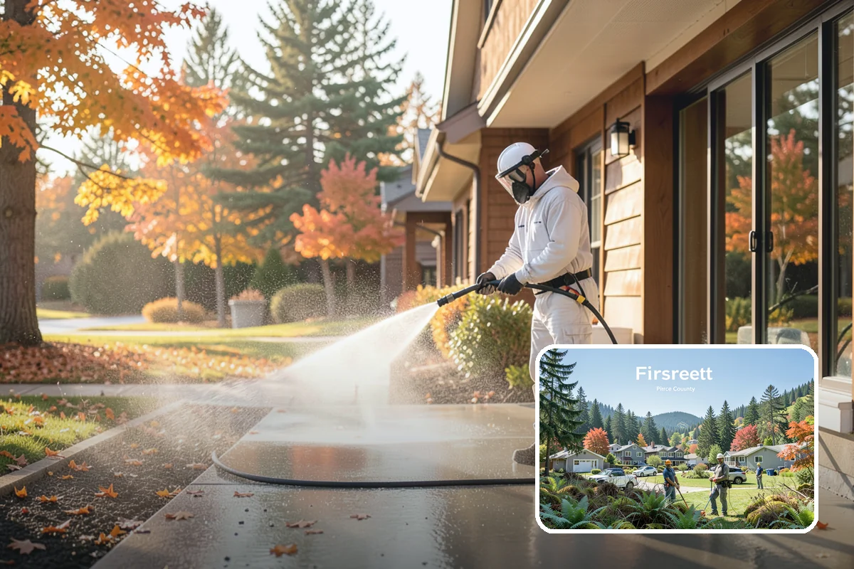 Industrial Cleaning in Fircrest, Pierce County, WA - Cuts through heavy grease, soot, and chemical residue