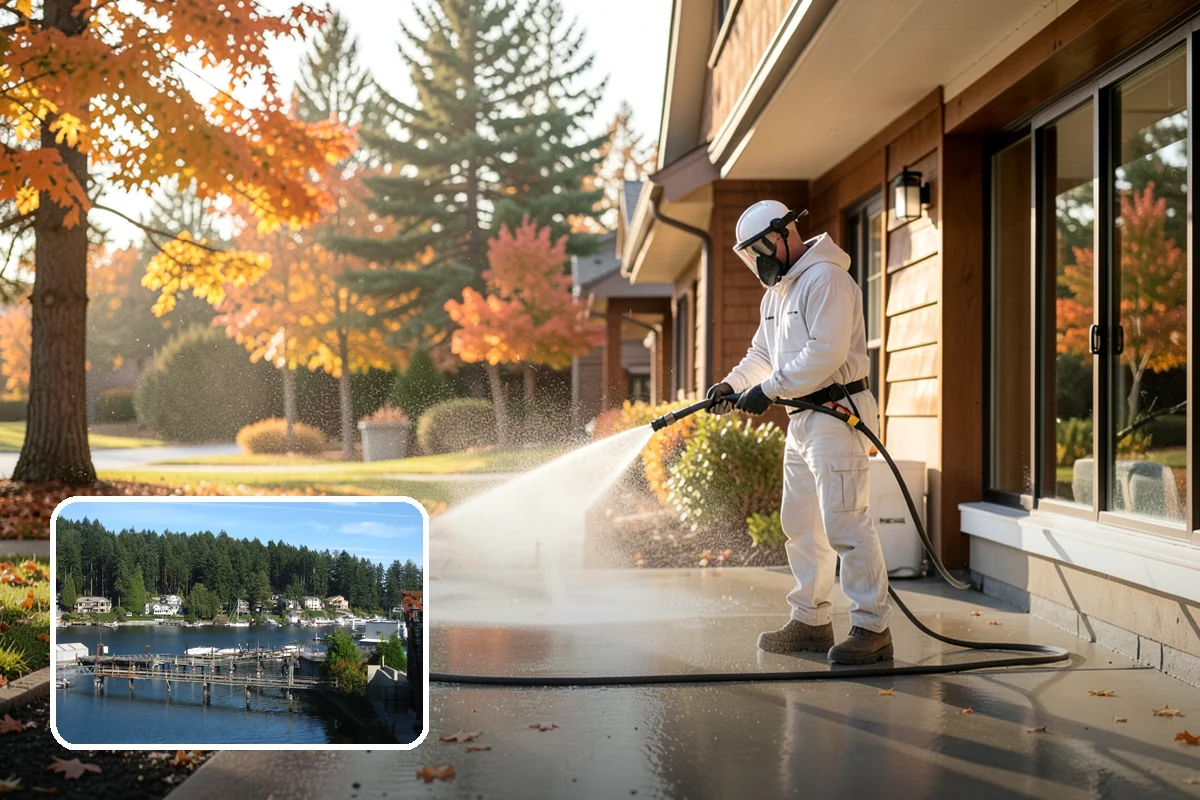 Industrial Cleaning in Gig Harbor, Pierce County, WA - Cuts through heavy grease, soot, and chemical residue