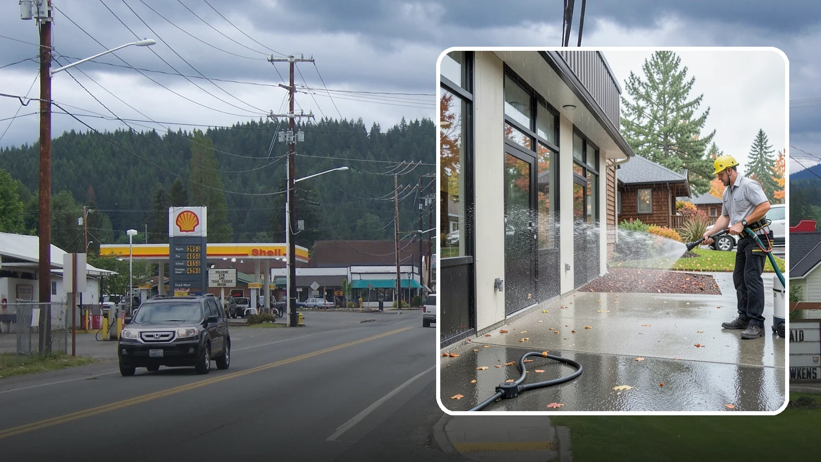 Industrial Cleaning in Granite Falls, Snohomish County, WA - Heavy-duty exterior washing for industrial plants and facilities that removes grease, soot, chemical residue, and Northwest grime...