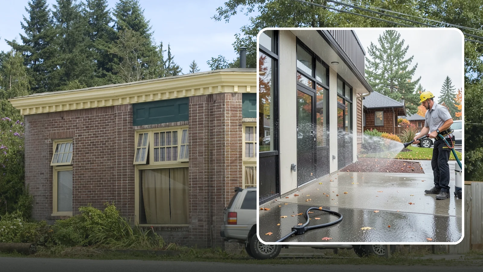 Industrial Cleaning in Hamilton, Skagit County, WA - Heavy-duty exterior washing for industrial plants and facilities that removes grease, soot, chemical residue, and Northwest grime...