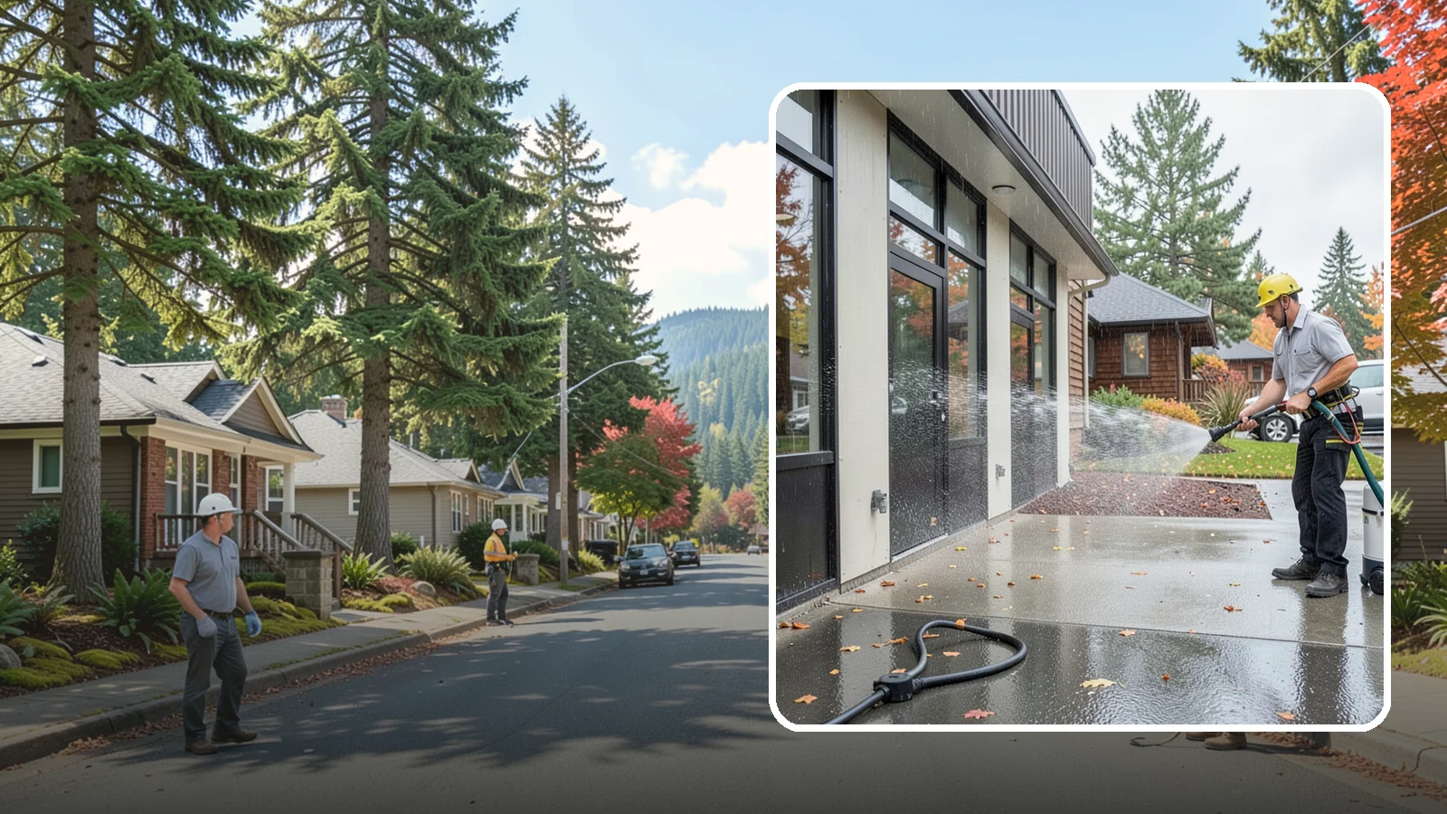 Industrial Cleaning in Hunts Point, King County, WA - Heavy-duty exterior washing for industrial plants and facilities that removes grease, soot, chemical residue, and Northwest grime...