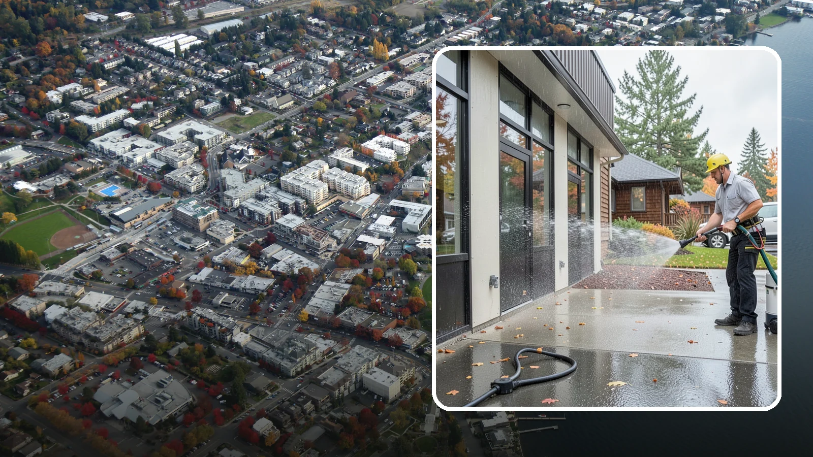 Industrial Cleaning in Kirkland, King County, WA - Heavy-duty exterior washing for industrial plants and facilities that removes grease, soot, chemical residue, and Northwest grime...