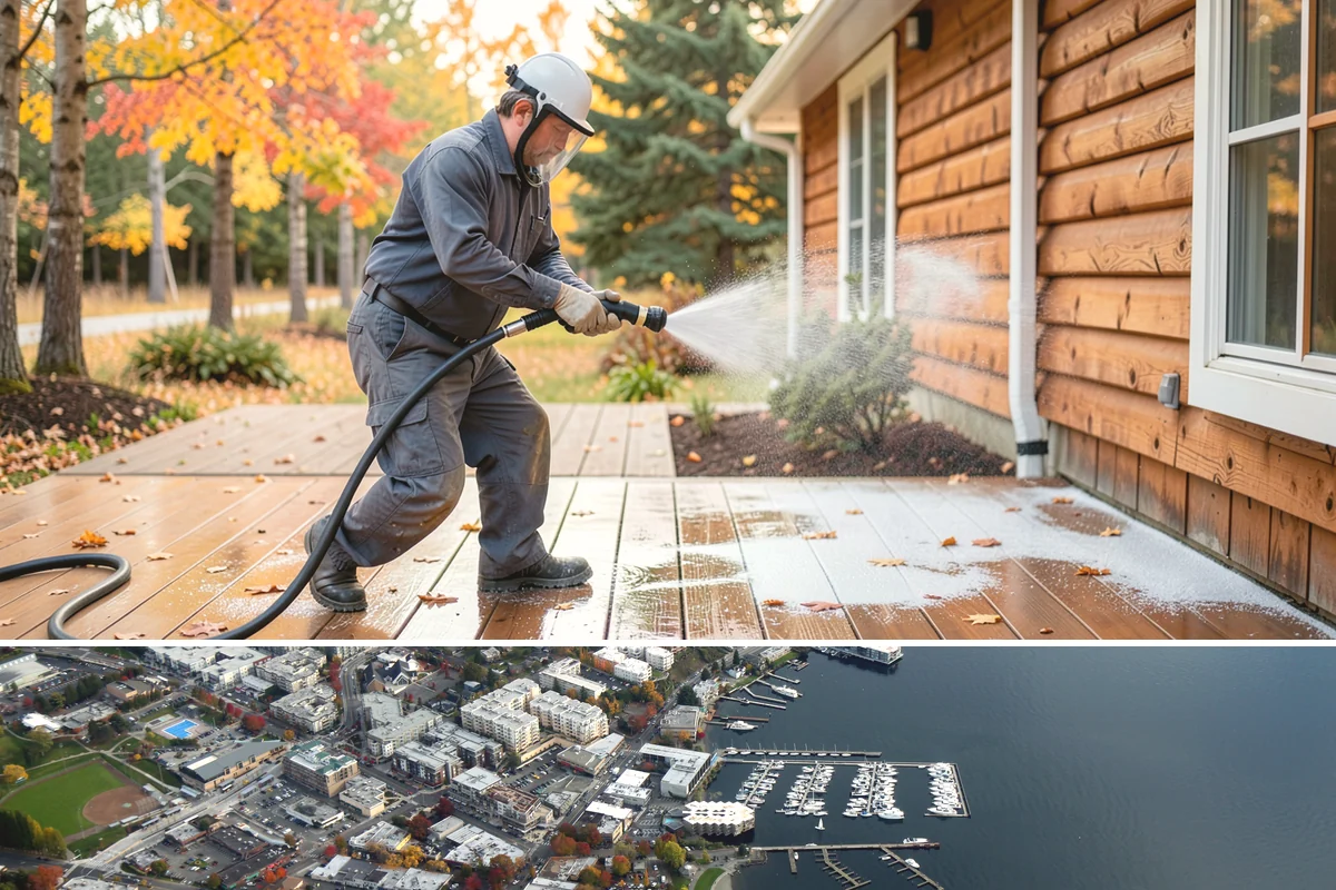 Industrial Cleaning in Kirkland, King County, WA - Industrial exteriors can be serviced year-round, with heavy degreasing scheduled in drier months for easier runoff containment.