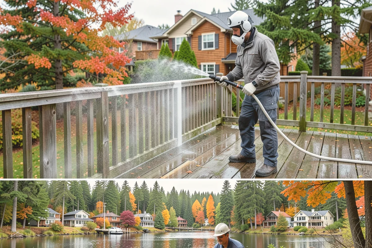 Industrial Cleaning in La Conner, Skagit County, WA - Industrial exteriors can be serviced year-round, with heavy degreasing scheduled in drier months for easier runoff containment.