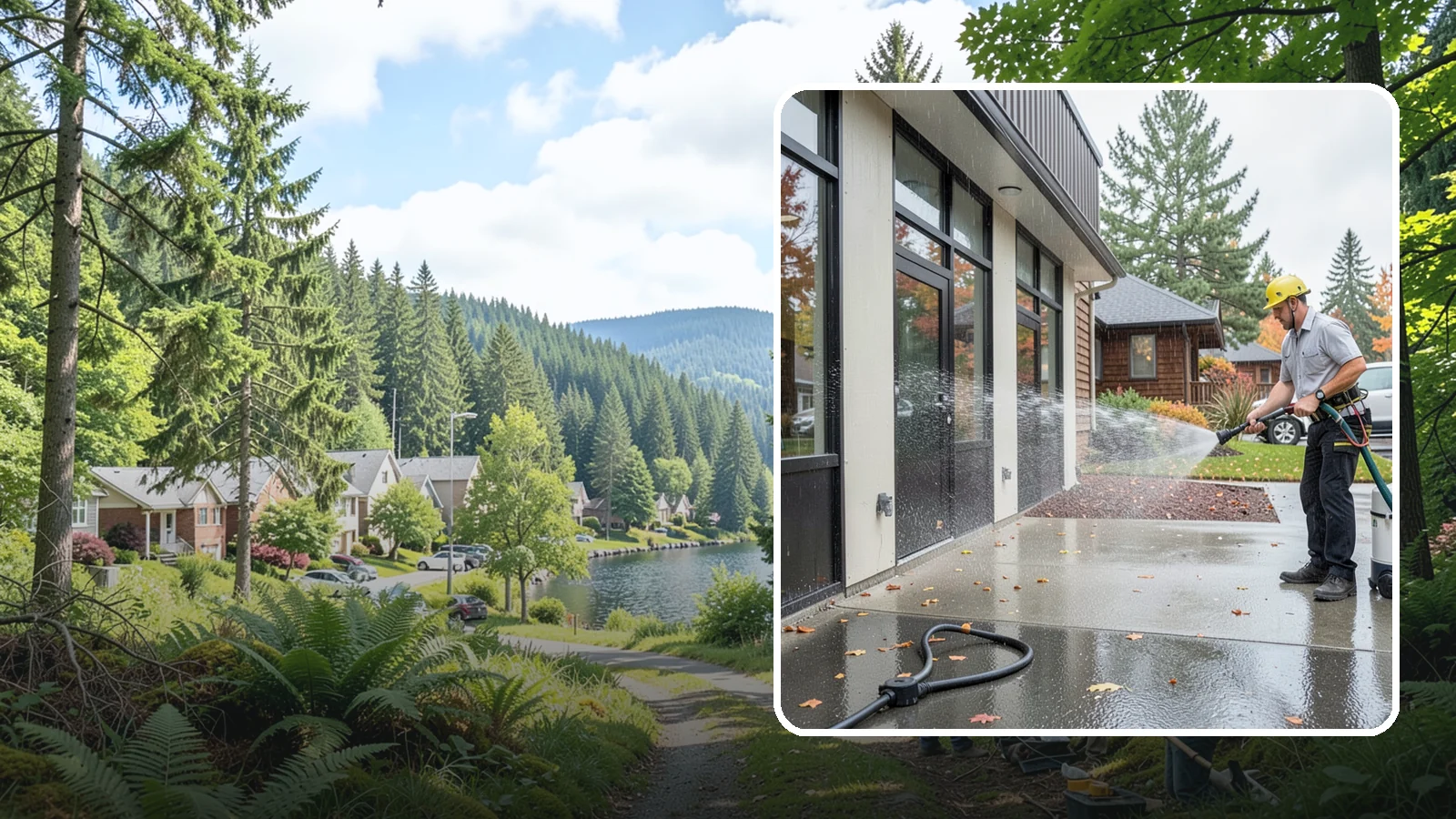 Industrial Cleaning in Lake Forest Park, King County, WA - Heavy-duty exterior washing for industrial plants and facilities that removes grease, soot, chemical residue, and Northwest grime...