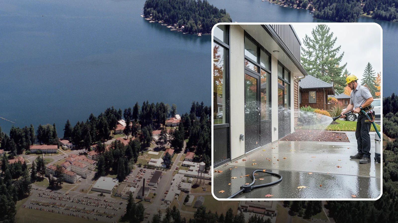 Industrial Cleaning in Lakewood, Pierce County, WA - Heavy-duty exterior washing for industrial plants and facilities that removes grease, soot, chemical residue, and Northwest grime...