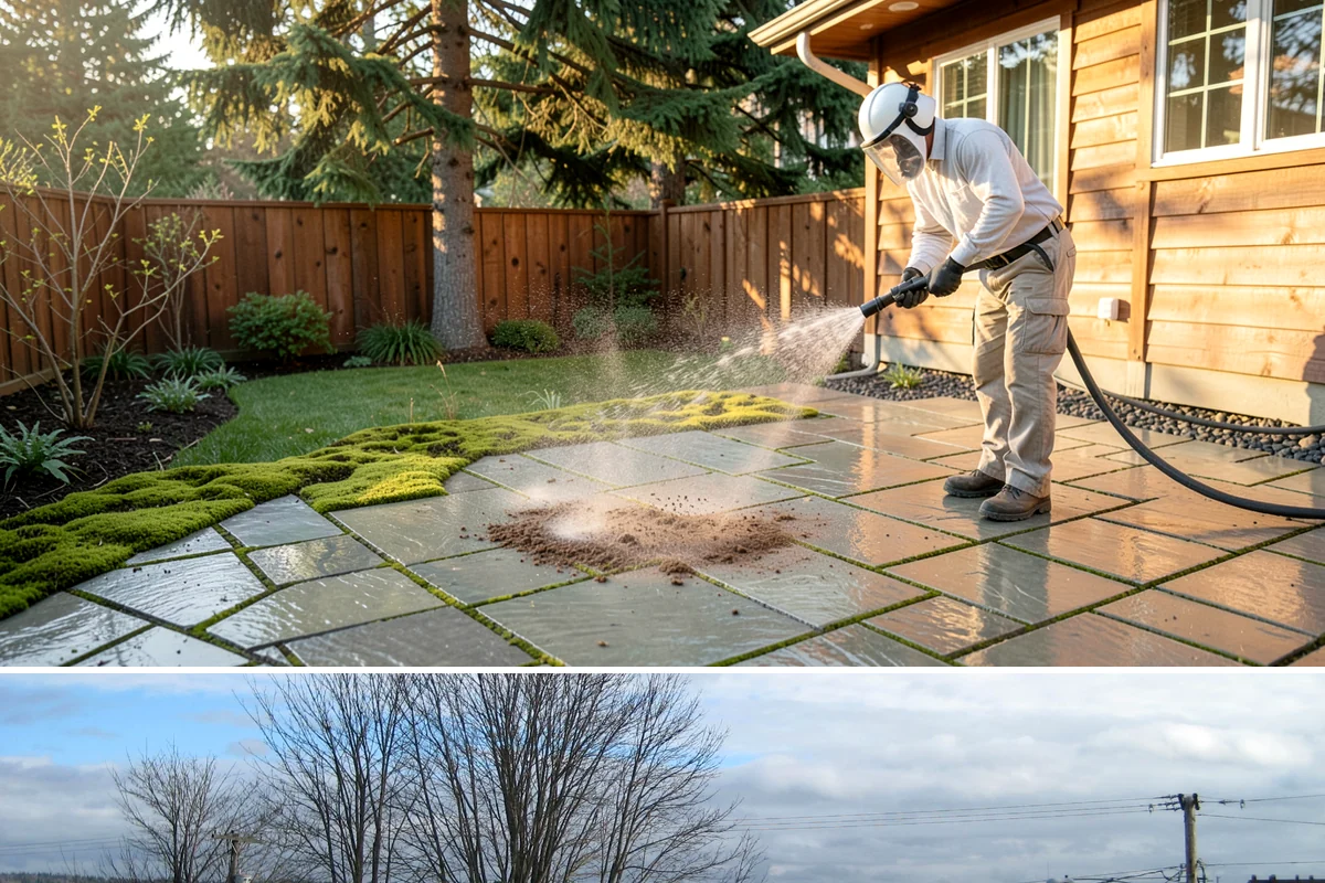 Industrial Cleaning in Langley, Island County, WA - Industrial exteriors can be serviced year-round, with heavy degreasing scheduled in drier months for easier runoff containment.