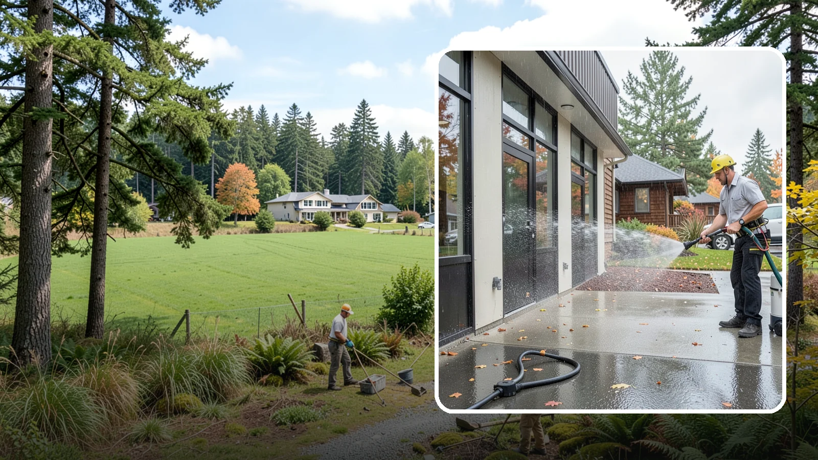 Industrial Cleaning in Lyman, Skagit County, WA - Heavy-duty exterior washing for industrial plants and facilities that removes grease, soot, chemical residue, and Northwest grime...