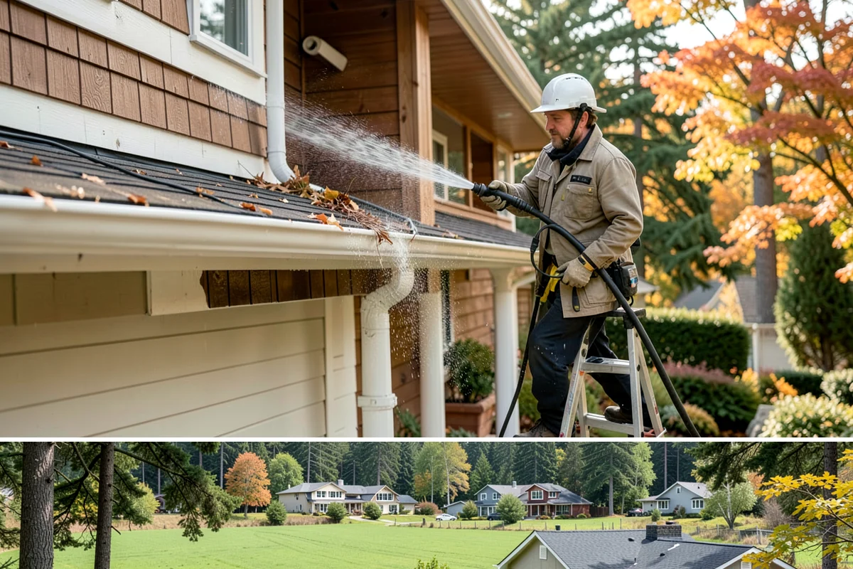 Industrial Cleaning in Lyman, Skagit County, WA - Industrial exteriors can be serviced year-round, with heavy degreasing scheduled in drier months for easier runoff containment.