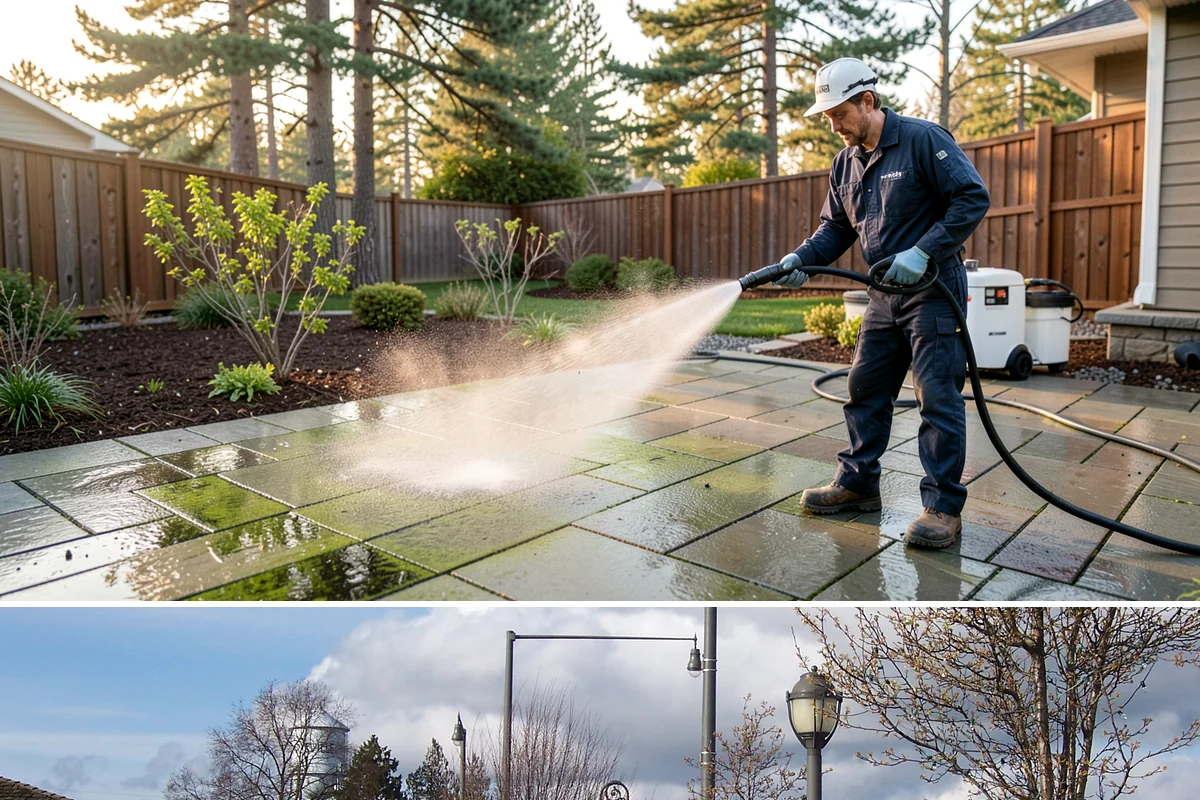 Industrial Cleaning in Marysville, Snohomish County, WA - Industrial exteriors can be serviced year-round, with heavy degreasing scheduled in drier months for easier runoff containment.