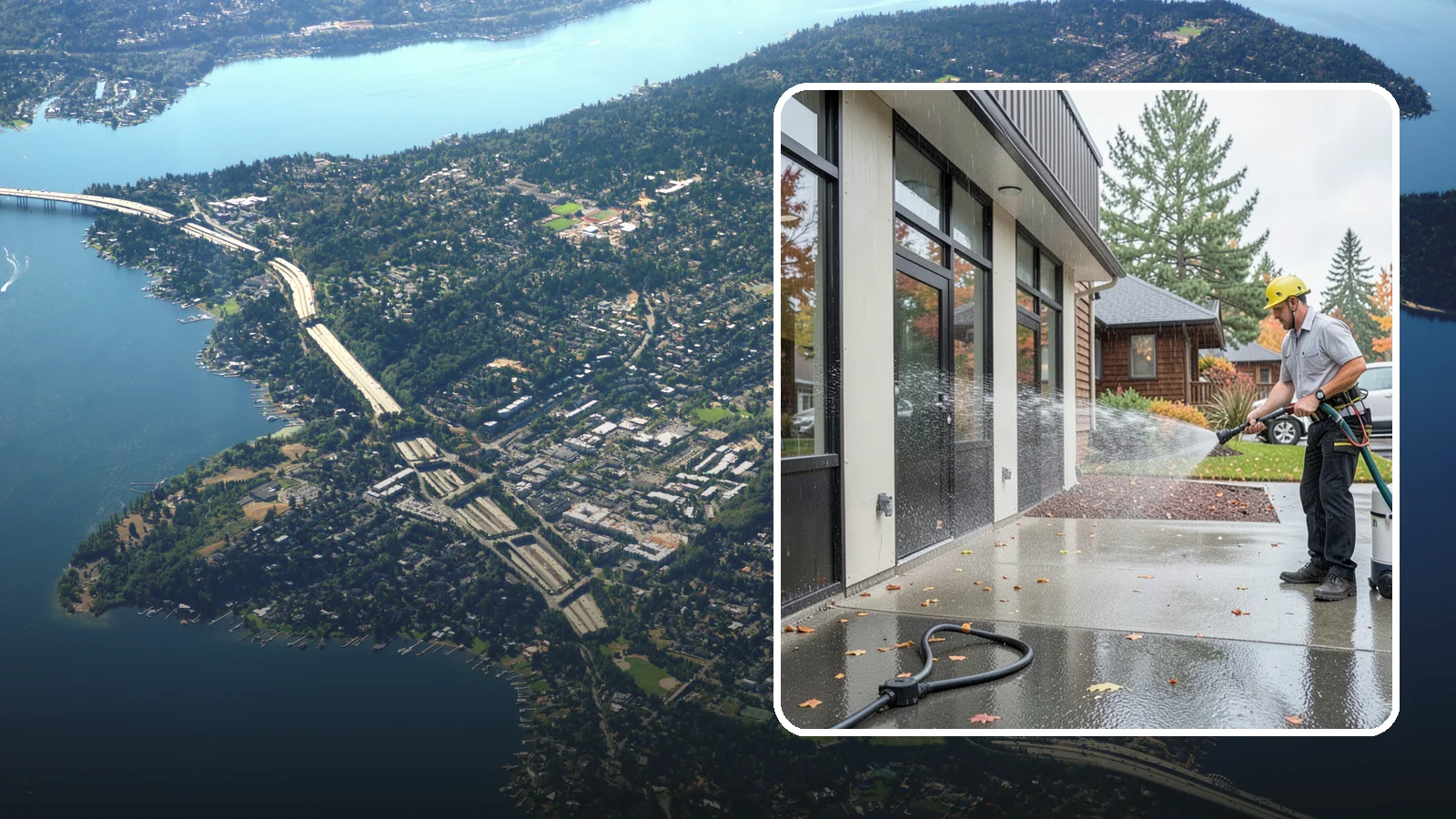 Industrial Cleaning in Mercer Island, King County, WA - Heavy-duty exterior washing for industrial plants and facilities that removes grease, soot, chemical residue, and Northwest grime...