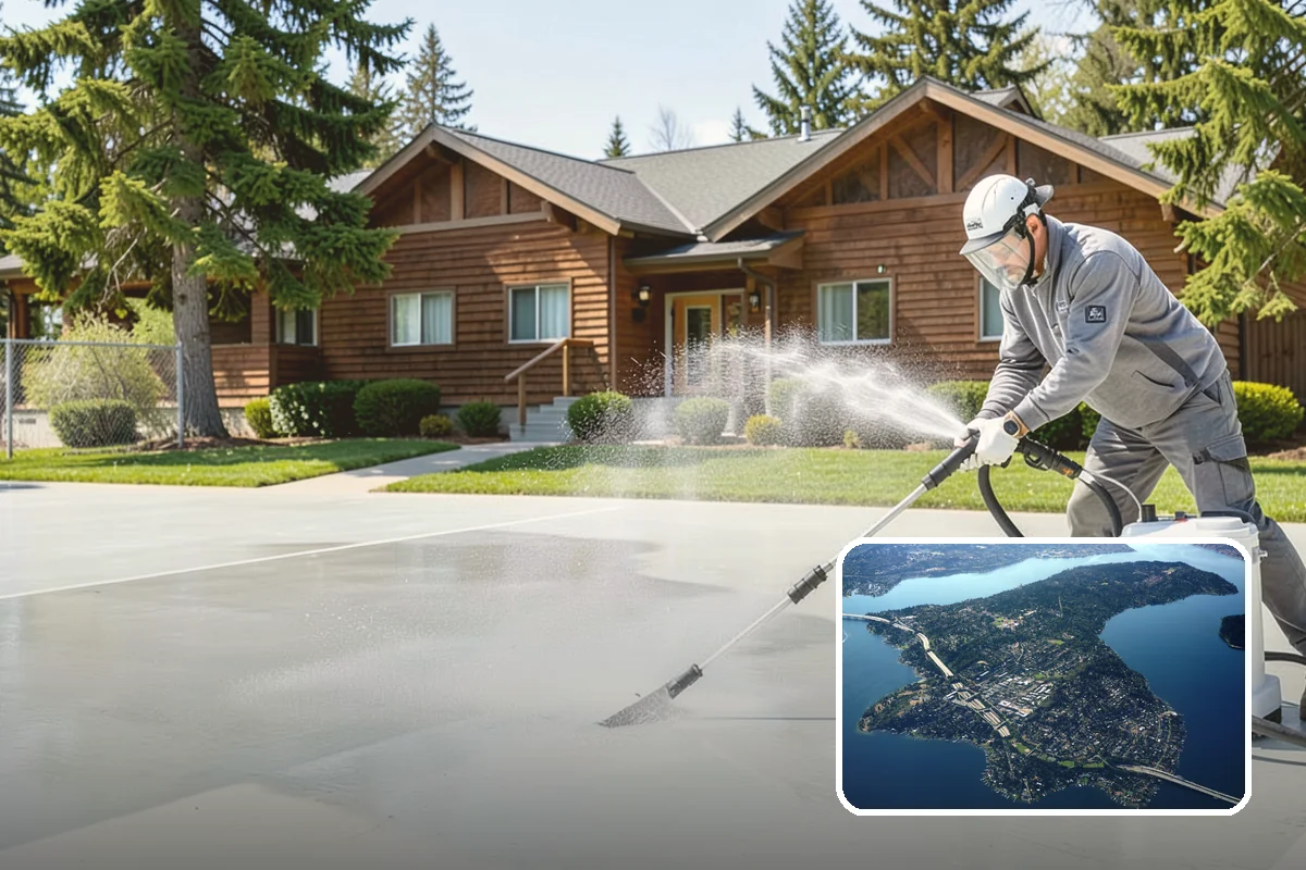 Industrial Cleaning in Mercer Island, King County, WA - Cuts through heavy grease, soot, and chemical residue