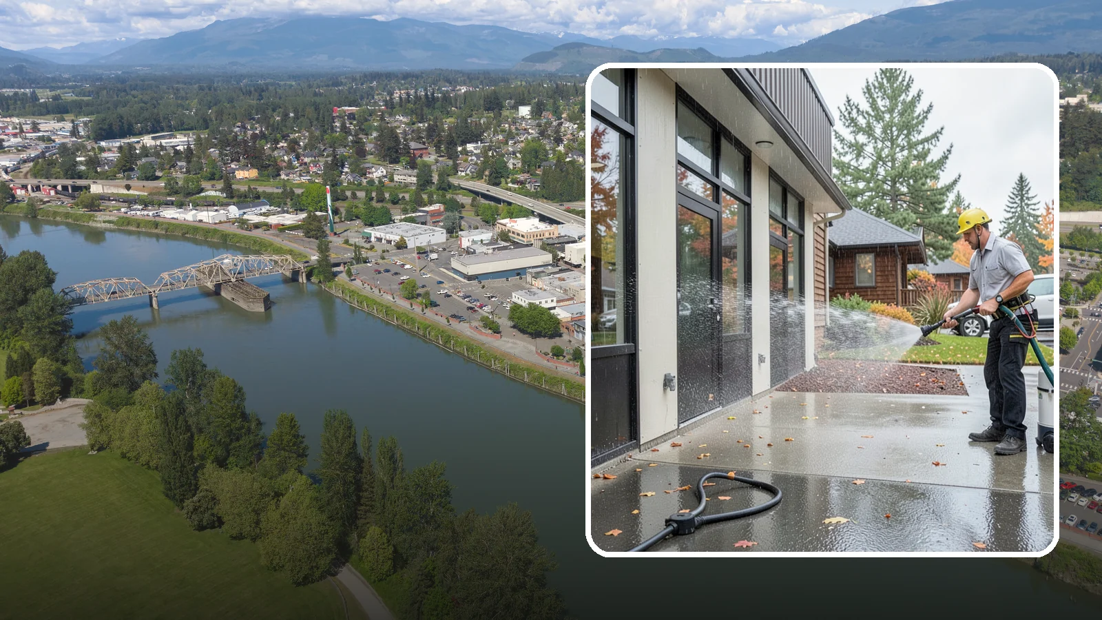 Industrial Cleaning in Mount Vernon, Skagit County, WA - Heavy-duty exterior washing for industrial plants and facilities that removes grease, soot, chemical residue, and Northwest grime...
