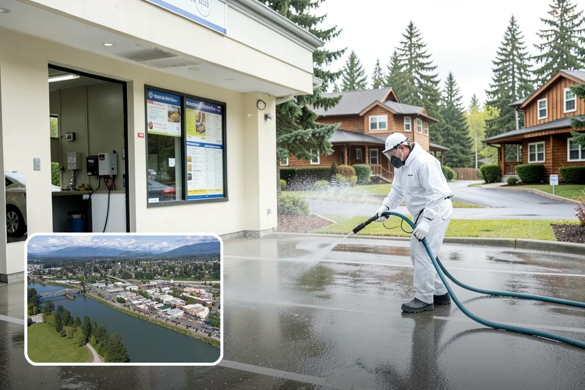 Industrial Cleaning in Mount Vernon, Skagit County, WA - Cuts through heavy grease, soot, and chemical residue