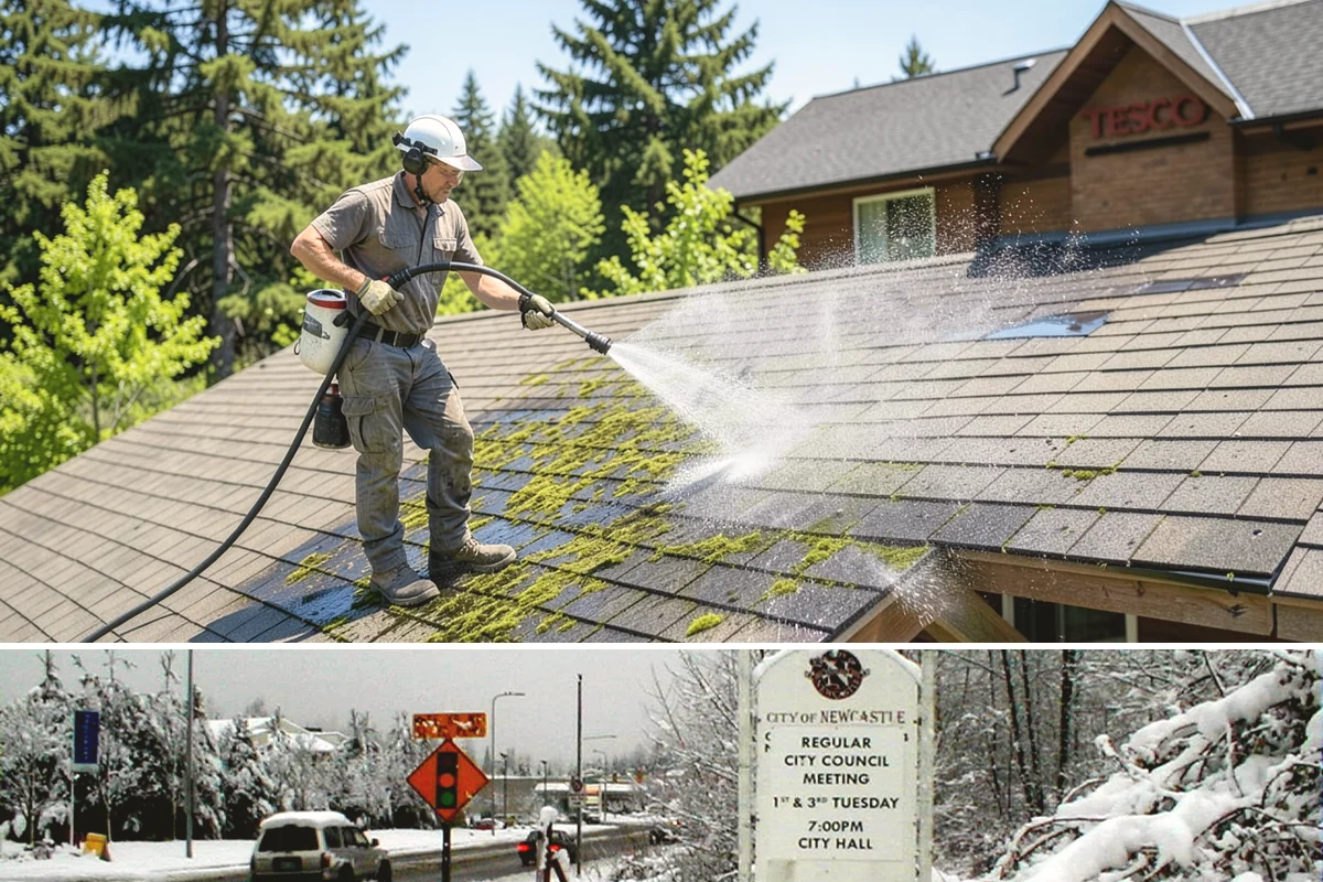Industrial Cleaning in Newcastle, King County, WA - Industrial exteriors can be serviced year-round, with heavy degreasing scheduled in drier months for easier runoff containment.