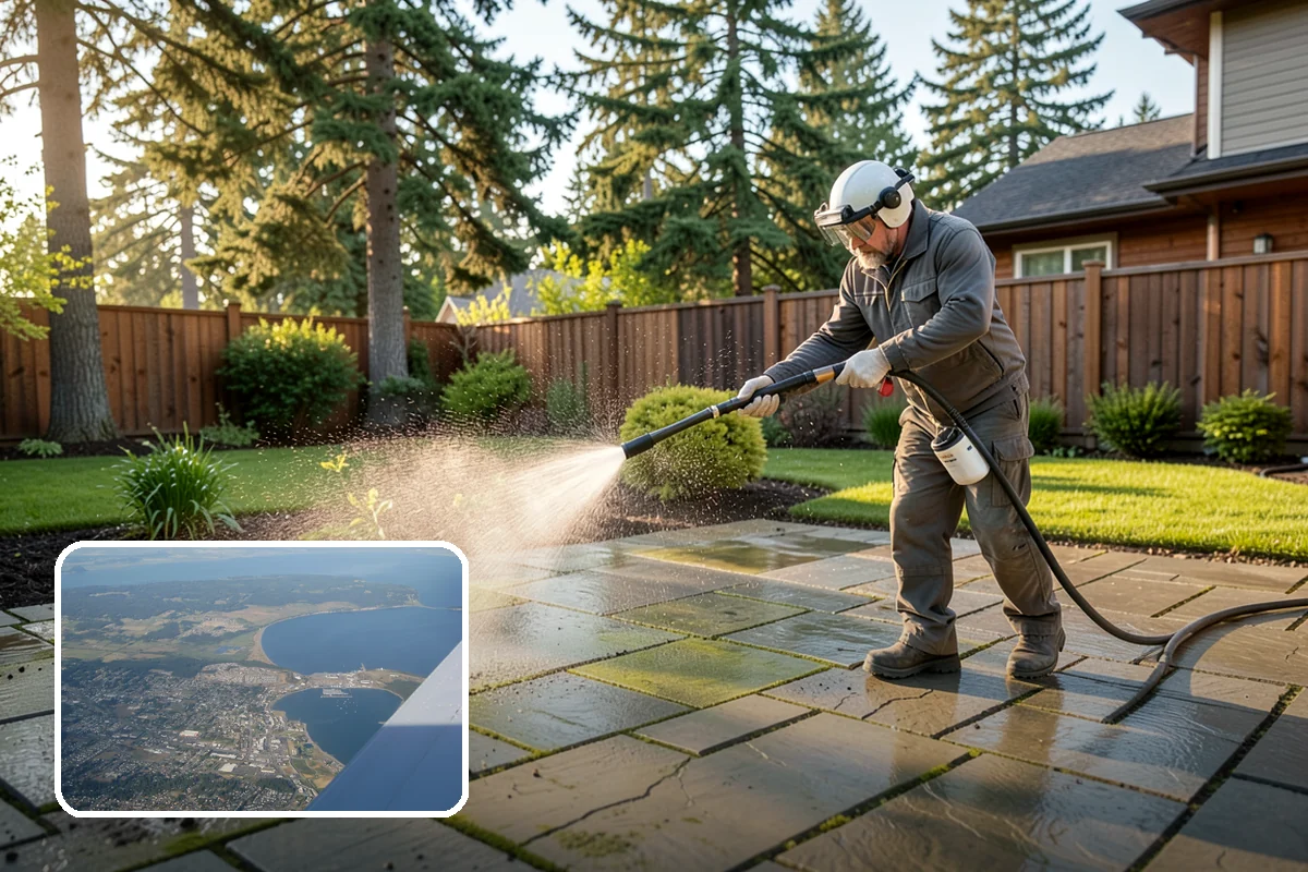 Industrial Cleaning in Oak Harbor, Island County, WA - Cuts through heavy grease, soot, and chemical residue