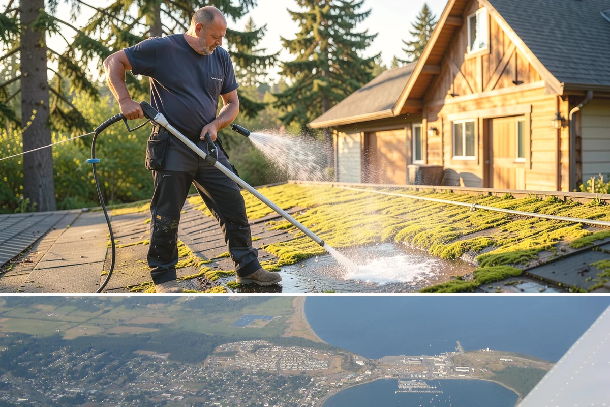 Industrial Cleaning in Oak Harbor, Island County, WA - Industrial exteriors can be serviced year-round, with heavy degreasing scheduled in drier months for easier runoff containment.