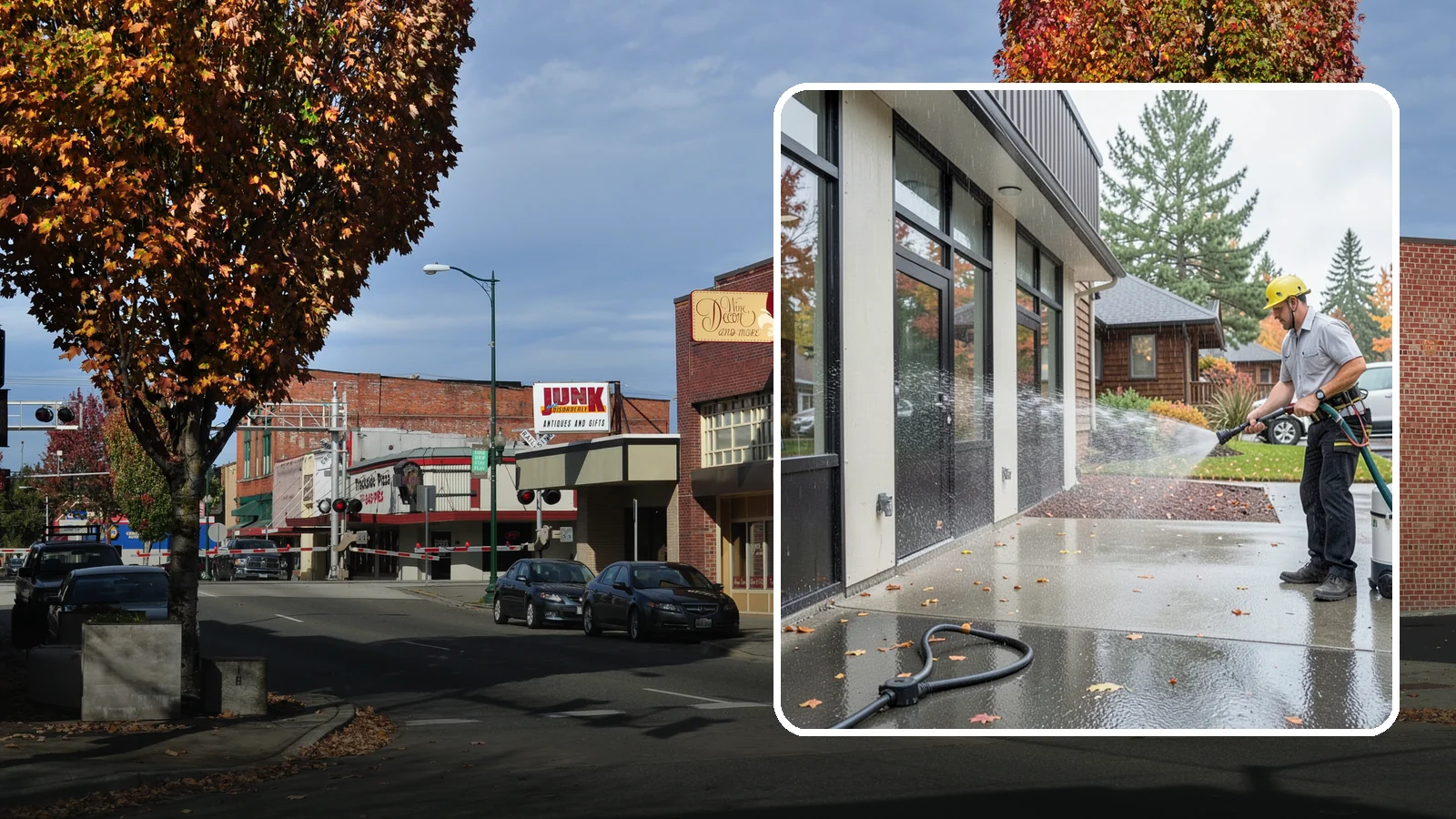 Industrial Cleaning in Puyallup, Pierce County, WA - Heavy-duty exterior washing for industrial plants and facilities that removes grease, soot, chemical residue, and Northwest grime...