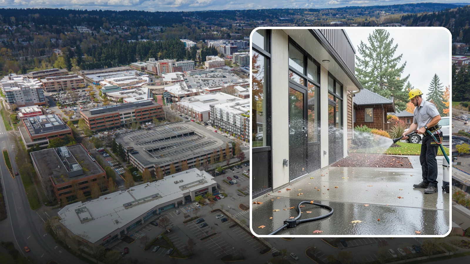 Industrial Cleaning in Redmond, King County, WA - Heavy-duty exterior washing for industrial plants and facilities that removes grease, soot, chemical residue, and Northwest grime...