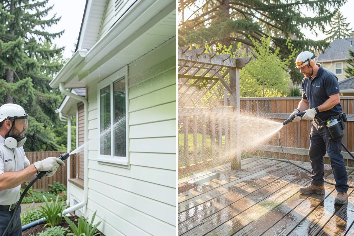 Industrial Cleaning in Redmond, King County, WA - Review site safety plans and set up runoff containment