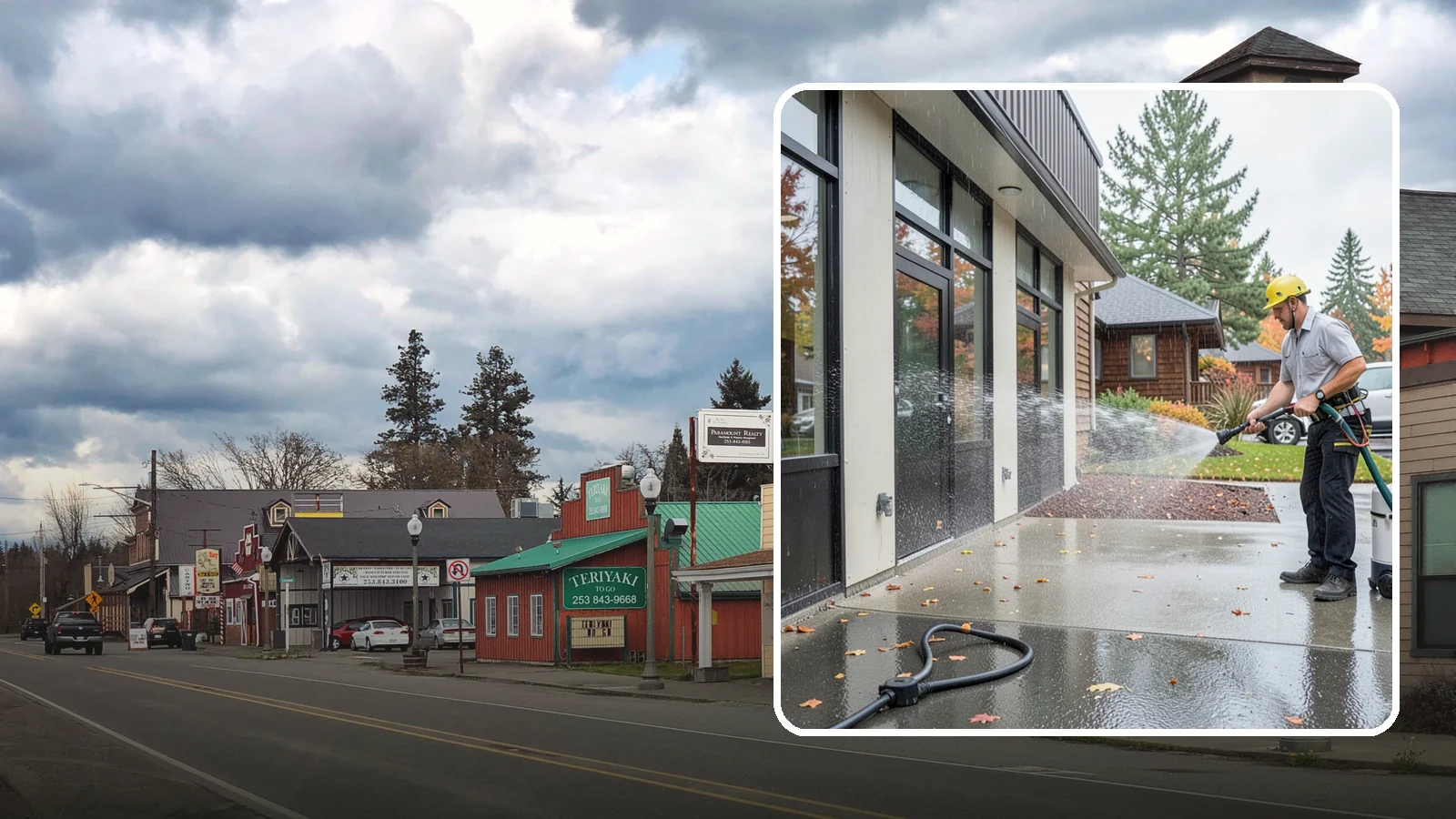 Industrial Cleaning in Roy, Pierce County, WA - Heavy-duty exterior washing for industrial plants and facilities that removes grease, soot, chemical residue, and Northwest grime...