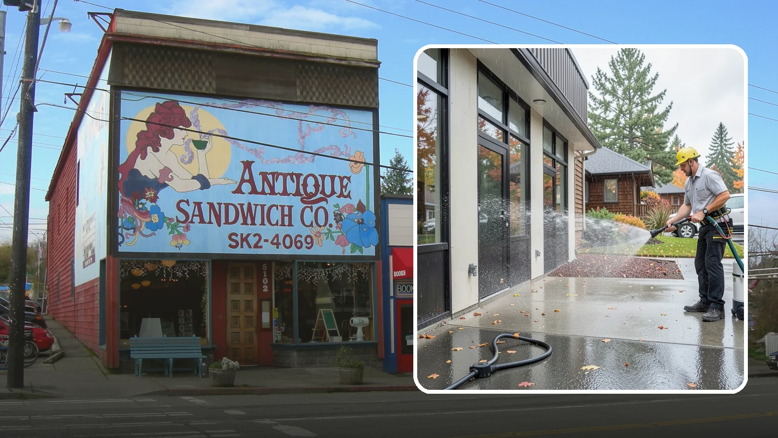 Industrial Cleaning in Ruston, Pierce County, WA - Heavy-duty exterior washing for industrial plants and facilities that removes grease, soot, chemical residue, and Northwest grime...