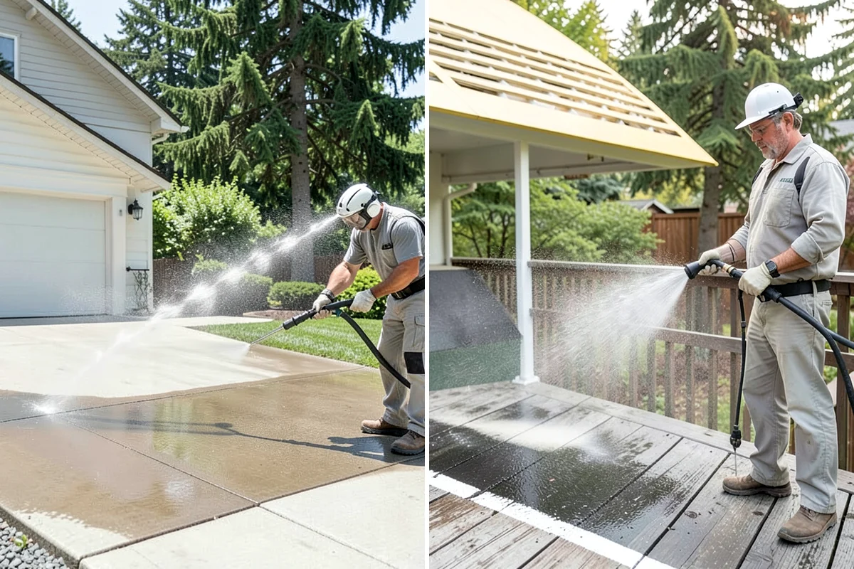 Industrial Cleaning in Seattle, King County, WA - Review site safety plans and set up runoff containment
