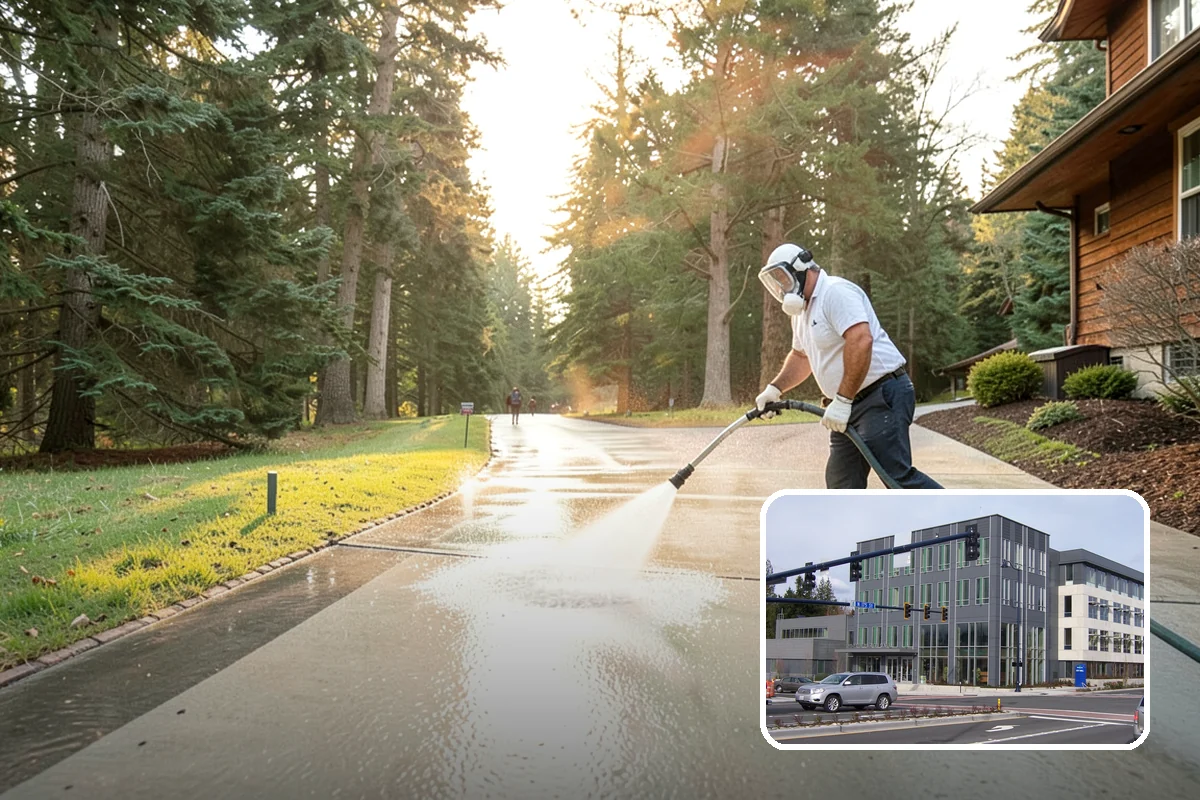 Industrial Cleaning in Shoreline, King County, WA - Cuts through heavy grease, soot, and chemical residue