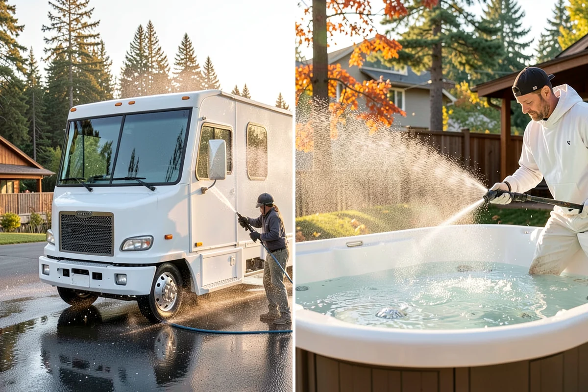 Industrial Cleaning in Shoreline, King County, WA - Review site safety plans and set up runoff containment