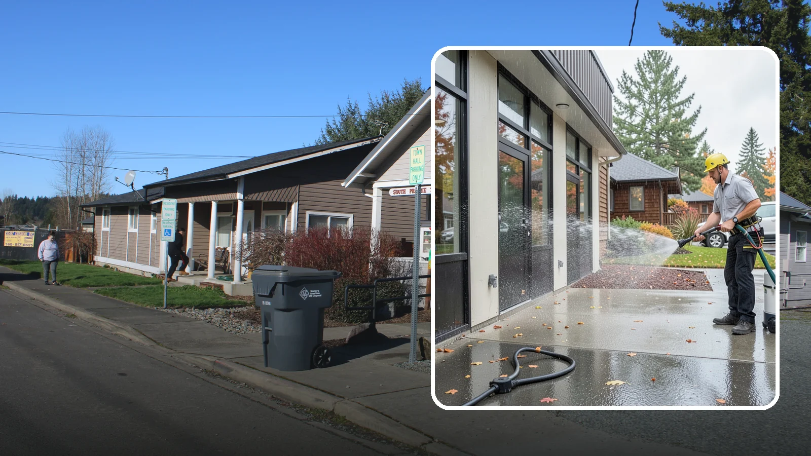 Industrial Cleaning in South Prairie, Pierce County, WA - Heavy-duty exterior washing for industrial plants and facilities that removes grease, soot, chemical residue, and Northwest grime...