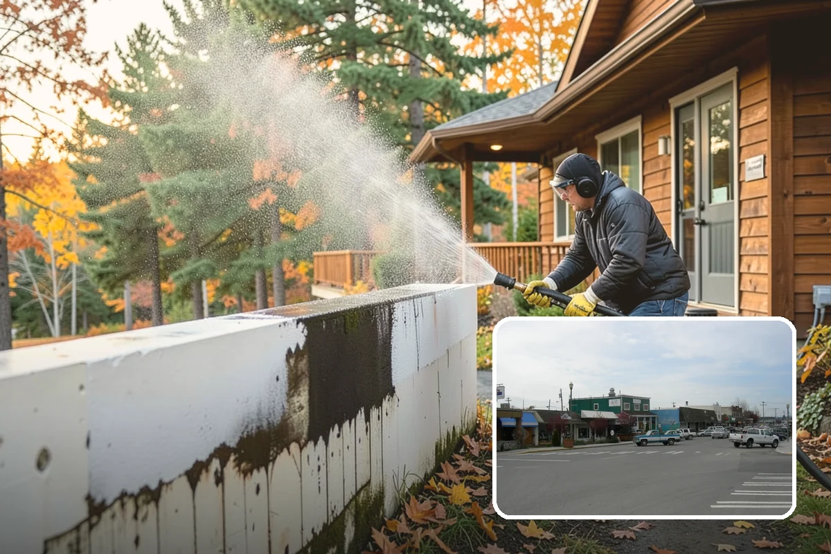 Industrial Cleaning in Stanwood, Snohomish County, WA - Cuts through heavy grease, soot, and chemical residue