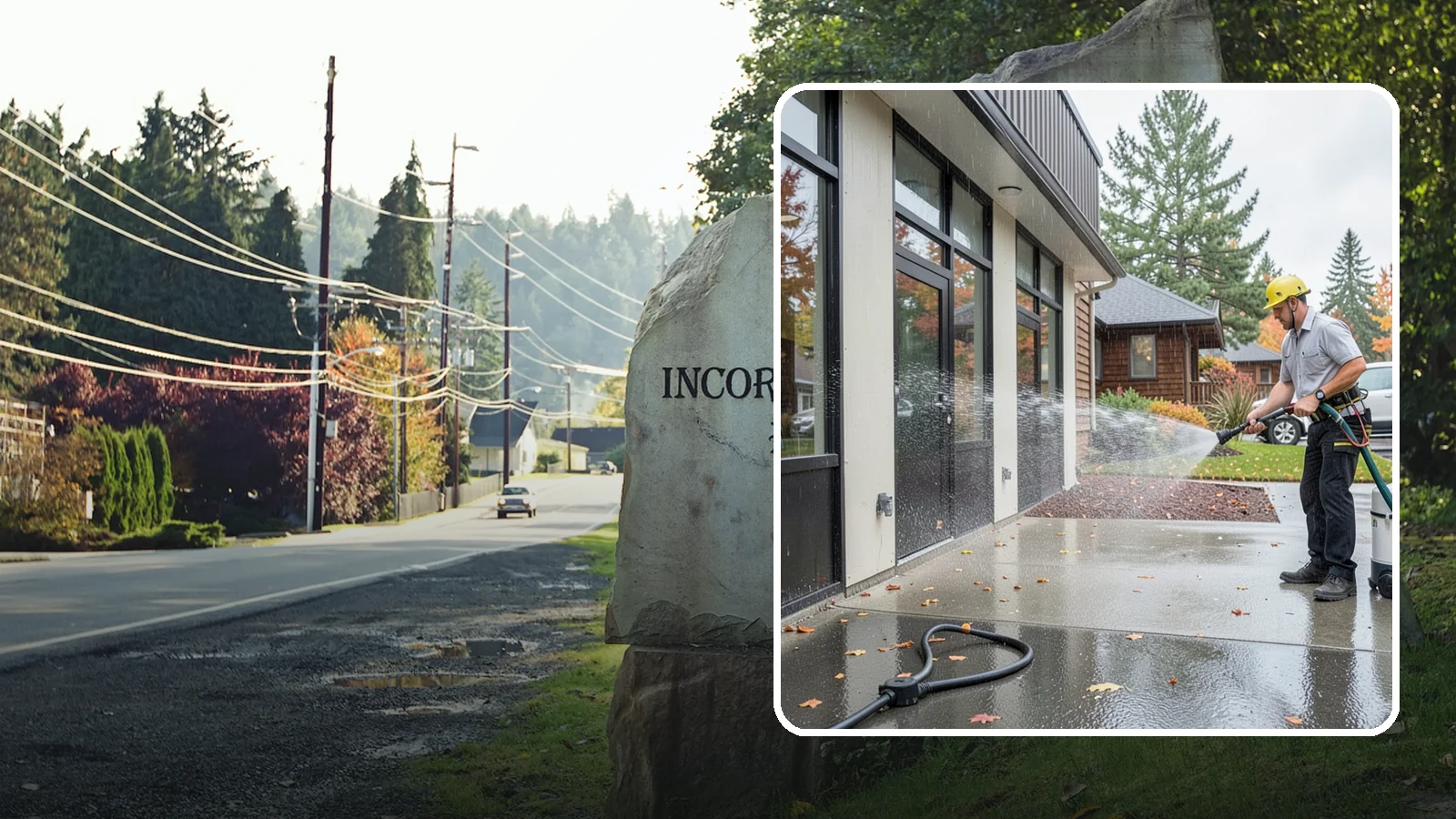 Industrial Cleaning in Wilkeson, Pierce County, WA - Heavy-duty exterior washing for industrial plants and facilities that removes grease, soot, chemical residue, and Northwest grime...