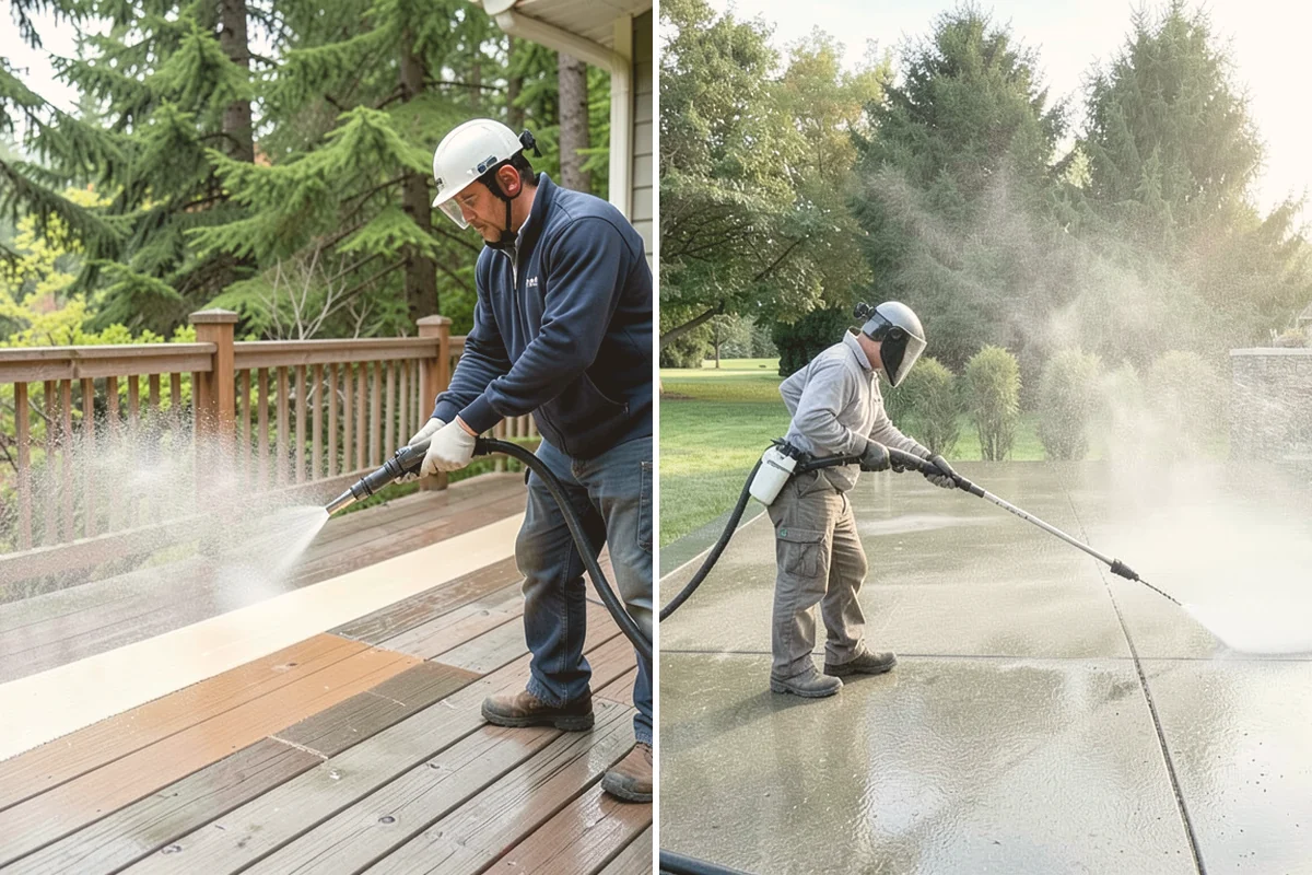 Iron Fence Washing in Algona, King County, WA - Inspect the coating and note any rust or chipping