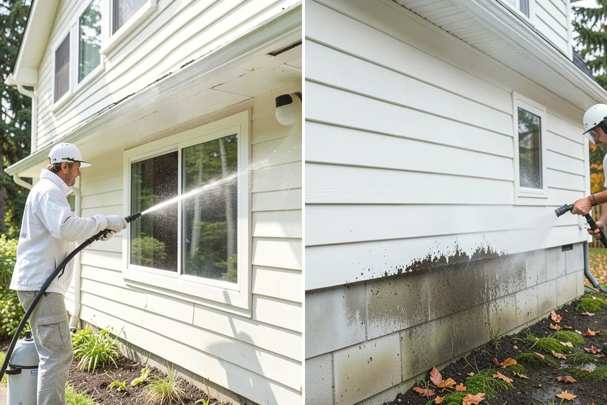 Iron Fence Washing in Anacortes, Skagit County, WA - Inspect the coating and note any rust or chipping