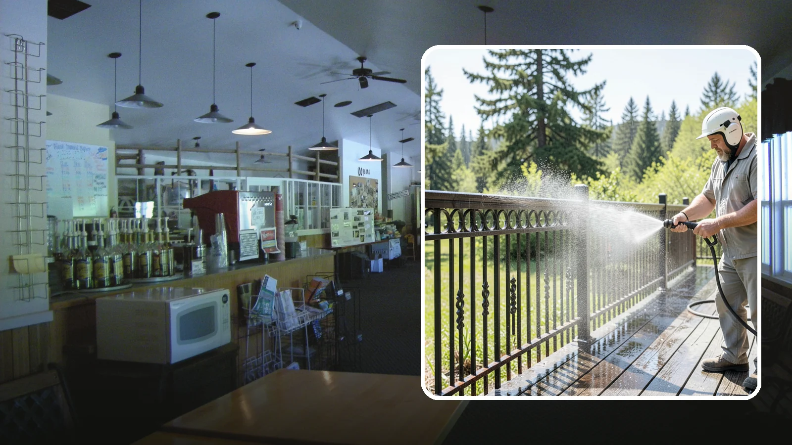 Iron Fence Washing in Black Diamond, King County, WA - Careful washing for wrought and cast iron fencing that removes grime and surface rust streaks without driving water into the...