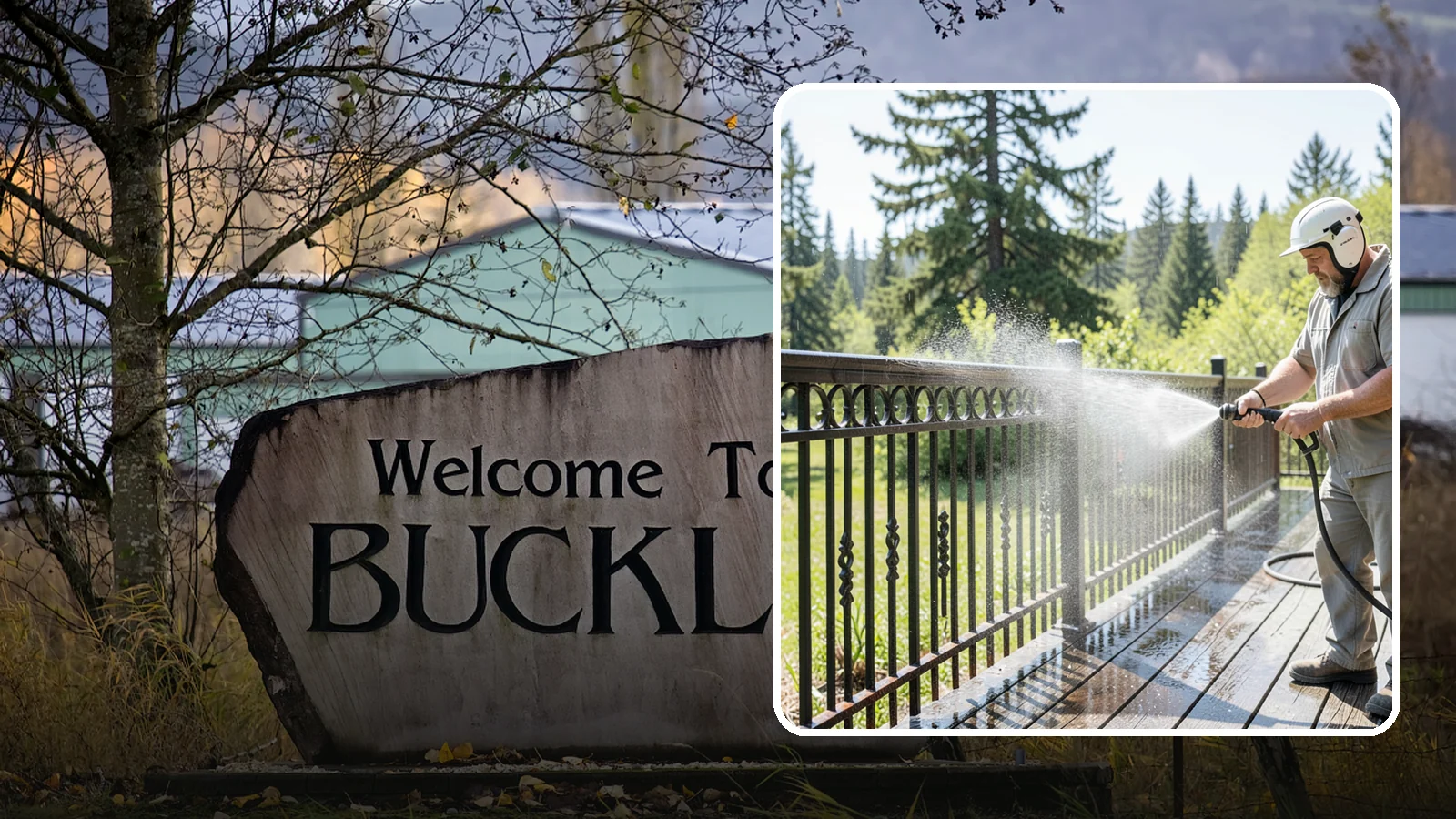 Iron Fence Washing in Buckley, Pierce County, WA - Careful washing for wrought and cast iron fencing that removes grime and surface rust streaks without driving water into the...