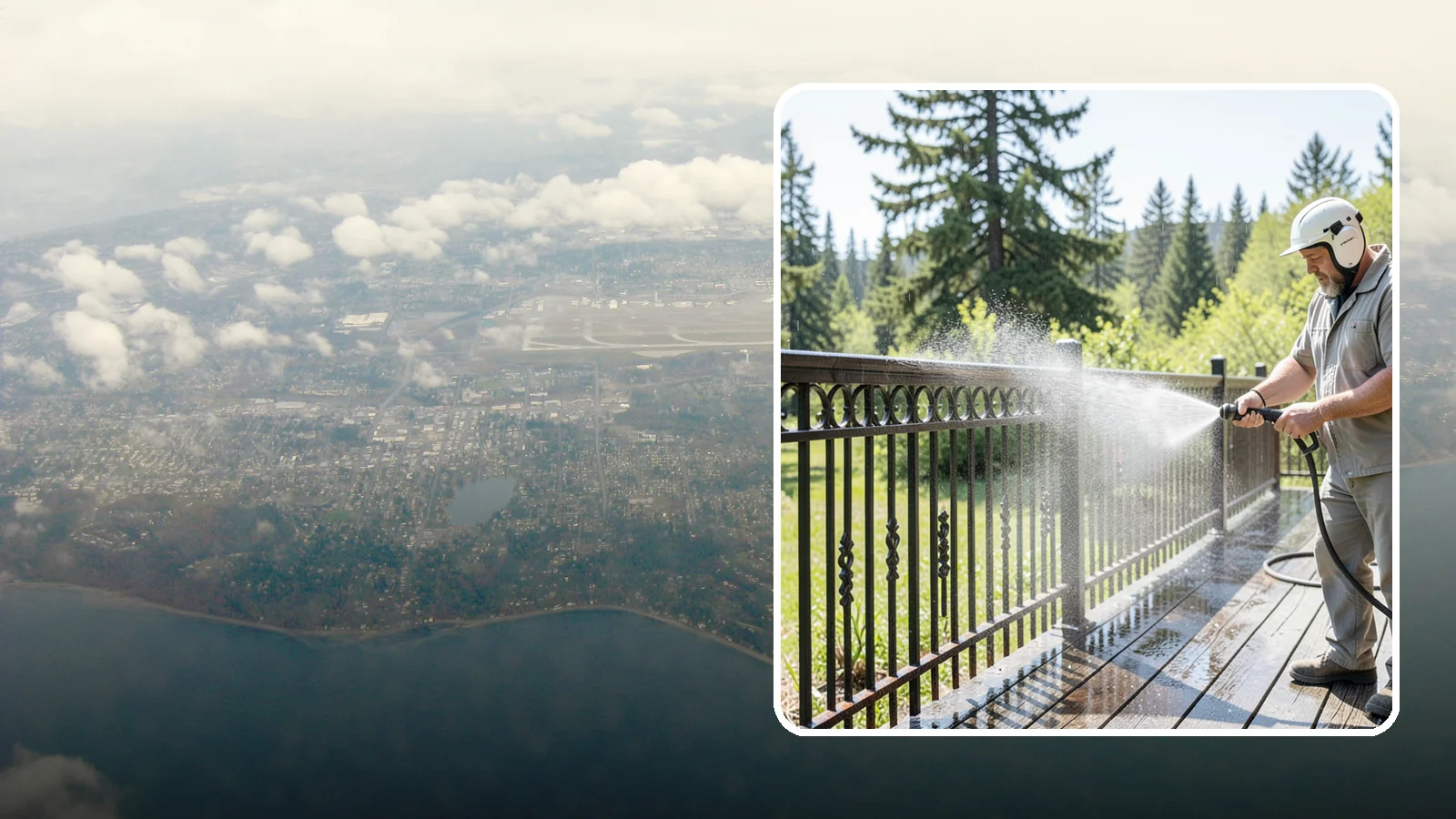 Iron Fence Washing in Burien, King County, WA - Careful washing for wrought and cast iron fencing that removes grime and surface rust streaks without driving water into the...