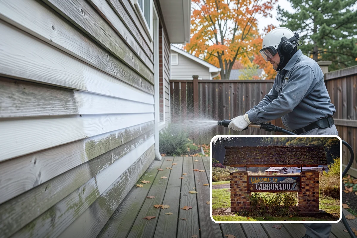Iron Fence Washing in Carbonado, Pierce County, WA - Clears grime lodged in scrollwork and decorative detail