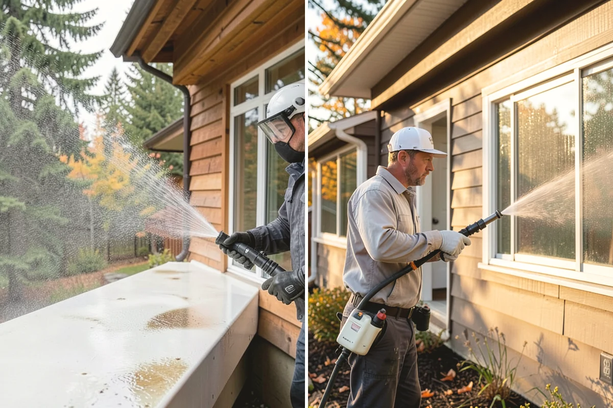 Iron Fence Washing in Covington, King County, WA - Inspect the coating and note any rust or chipping