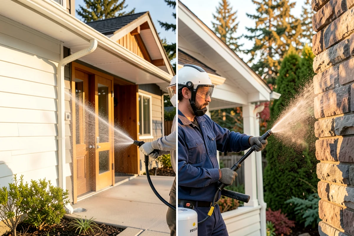 Iron Fence Washing in Enumclaw, King County, WA - Inspect the coating and note any rust or chipping