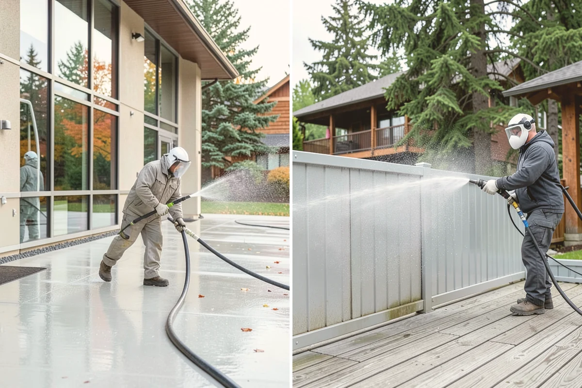 Iron Fence Washing in Kirkland, King County, WA - Inspect the coating and note any rust or chipping