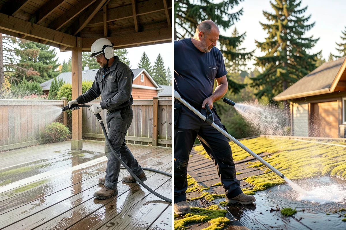 Iron Fence Washing in Lakewood, Pierce County, WA - Inspect the coating and note any rust or chipping
