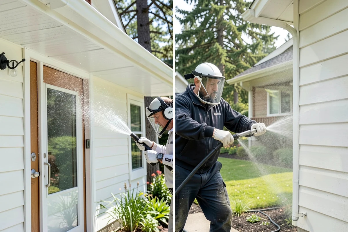 Iron Fence Washing in Lyman, Skagit County, WA - Inspect the coating and note any rust or chipping