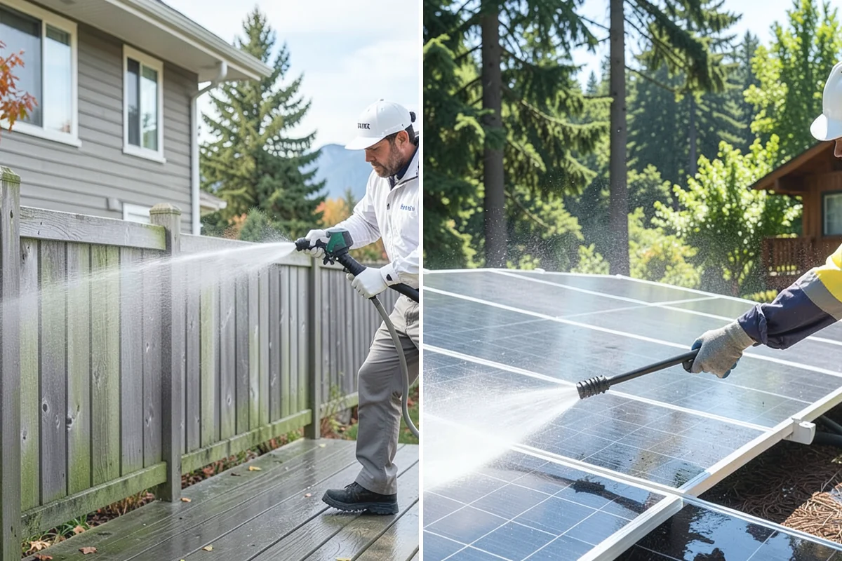 Iron Fence Washing in Marysville, Snohomish County, WA - Inspect the coating and note any rust or chipping