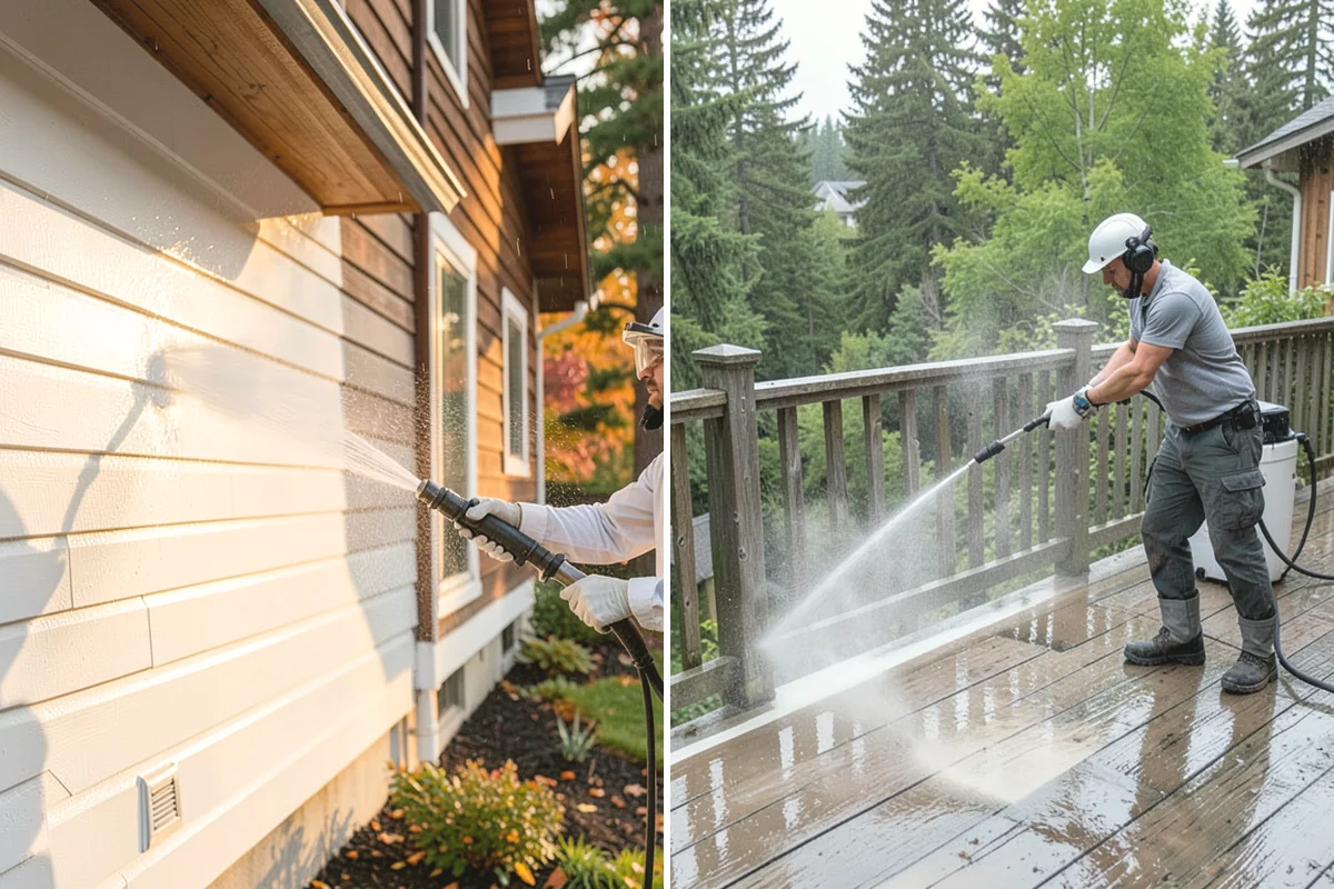 Iron Fence Washing in Mill Creek, Snohomish County, WA - Inspect the coating and note any rust or chipping