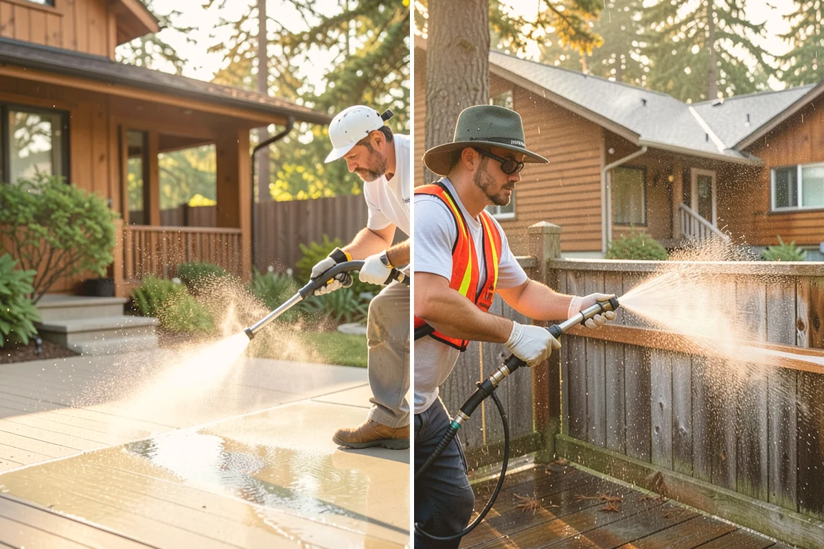 Iron Fence Washing in Milton, King County, WA - Inspect the coating and note any rust or chipping