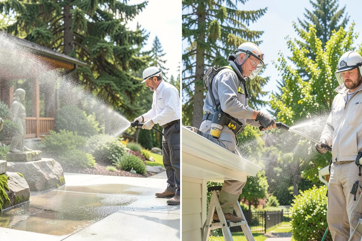 Iron Fence Washing in Mountlake Terrace, Snohomish County, WA - Inspect the coating and note any rust or chipping
