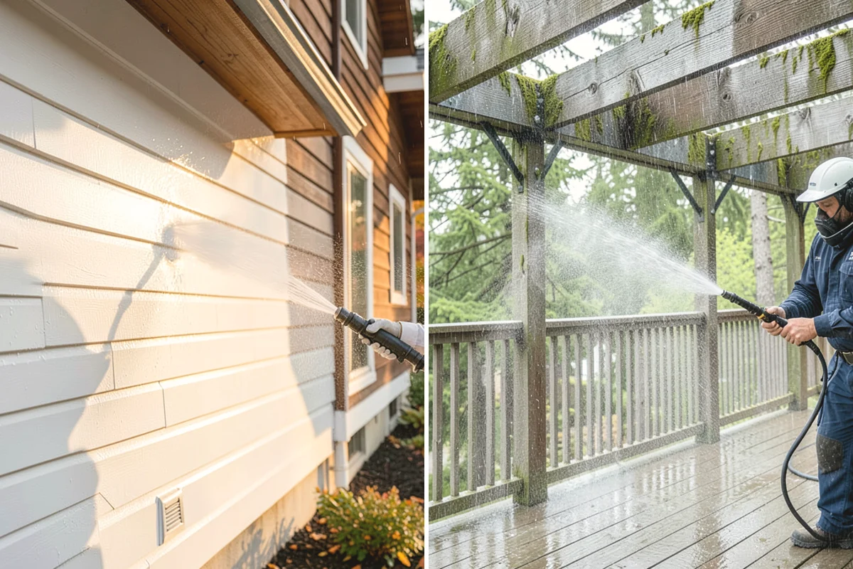 Iron Fence Washing in Oak Harbor, Island County, WA - Inspect the coating and note any rust or chipping
