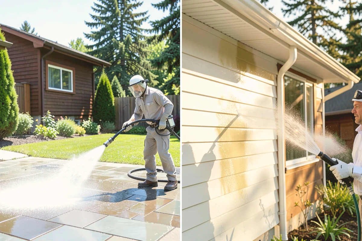 Iron Fence Washing in Orting, Pierce County, WA - Inspect the coating and note any rust or chipping