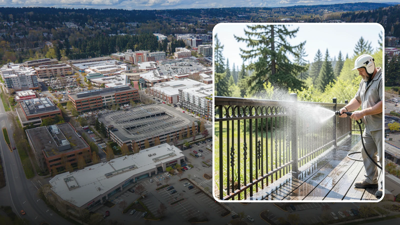 Iron Fence Washing in Redmond, King County, WA - Careful washing for wrought and cast iron fencing that removes grime and surface rust streaks without driving water into the...